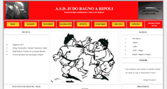 Desktop Screenshot of judobagnoaripoli.it
