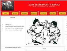 Tablet Screenshot of judobagnoaripoli.it